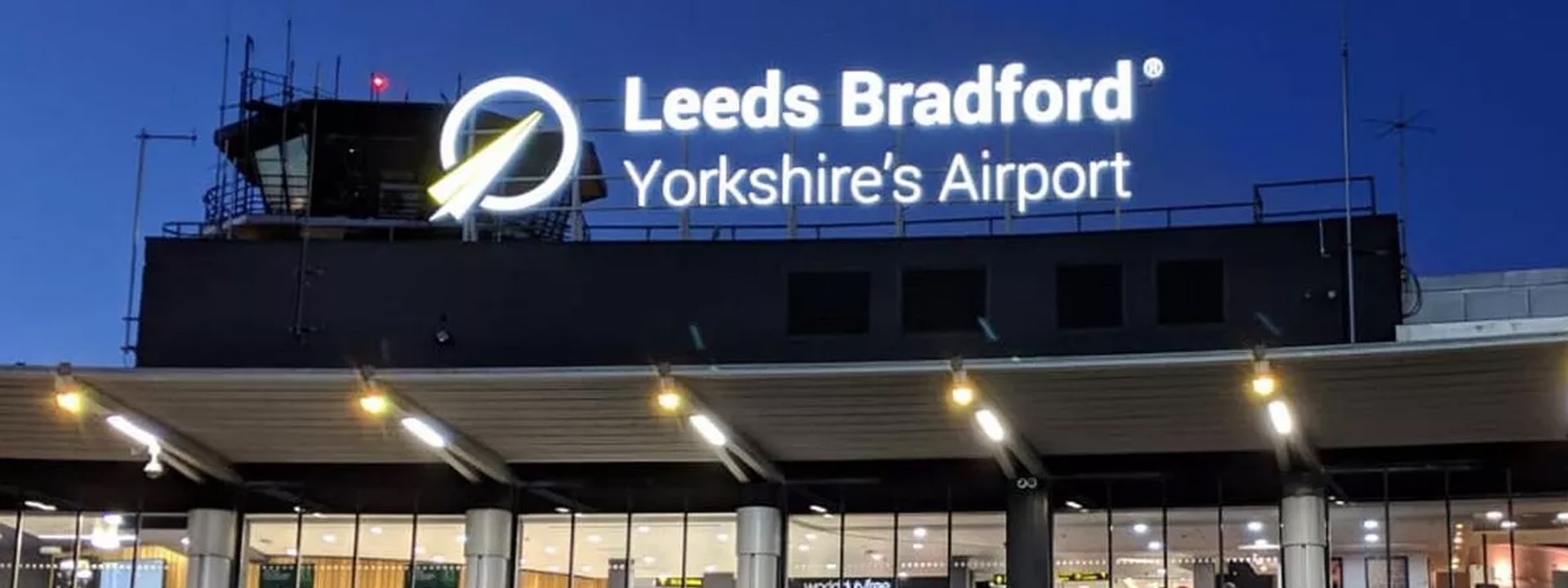 Leeds Bradford Airport Chauffeur Service outside