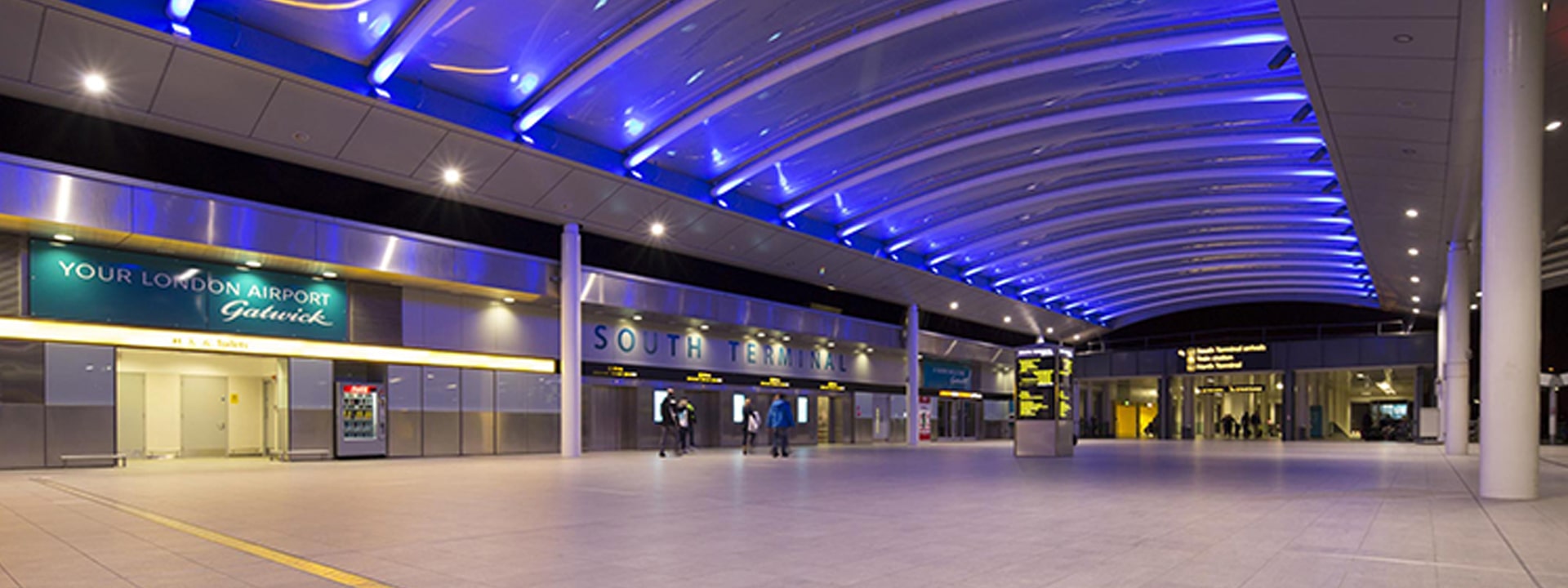 London Gatwick Airport Chauffeur Service inside south terminal