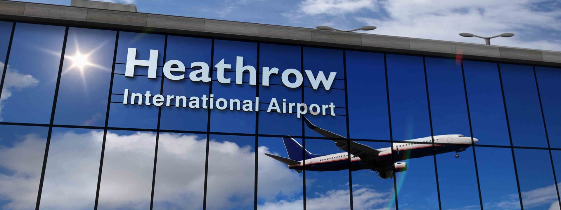 London Heathrow Airport Chauffeur Service outside sign